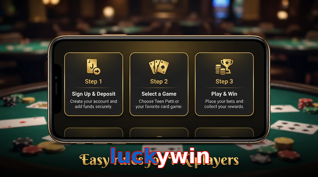 Game list for Luckywin game section